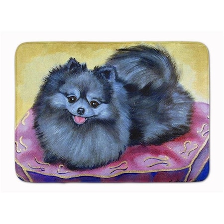 Carolines Treasures Carolines Treasures 7503RUG Pomeranian Machine Washable Memory Foam Mat 7503RUG